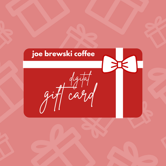 Online Gift Card - give the gift of coffee